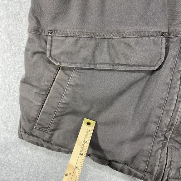 Timberland Pro Rain Repel ThermoLite Vest Men’s XXL Gray Insulated Workwear - Picture 7 of 13